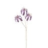 Kunstbloem gloriosa - goudkleurig/paars - 60 cm