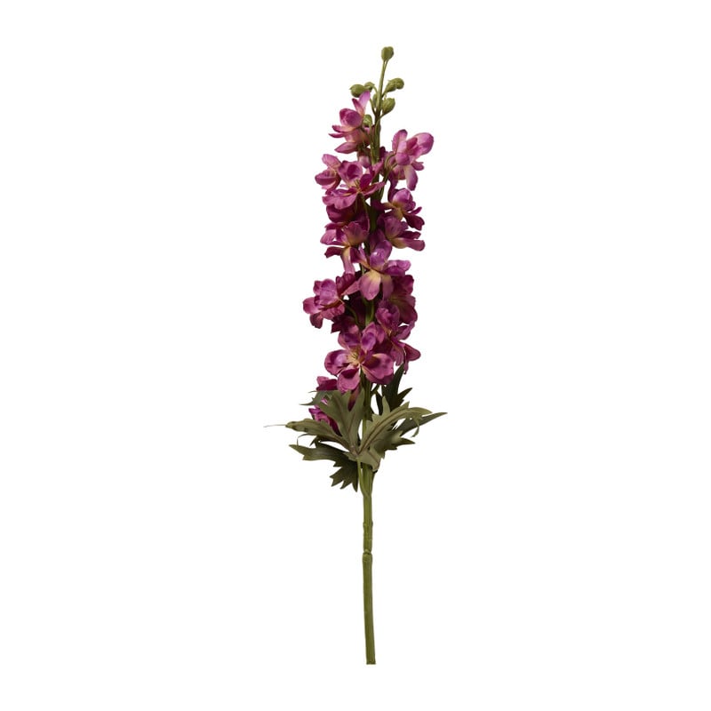 Kunstbloem ridderspoor - paars - 86 cm 