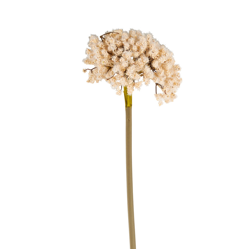 Pluizenbol - wit - 66 cm