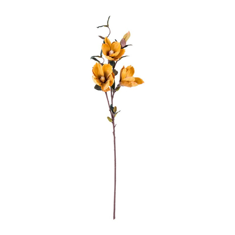 Magnolia tak - oranje - 93 cm