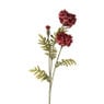 Kunstbloem hortensia - rood - 62 cm