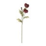 Kunstbloem hortensia - rood - 62 cm