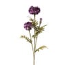Kunstbloem hortensia - paars - 62 cm