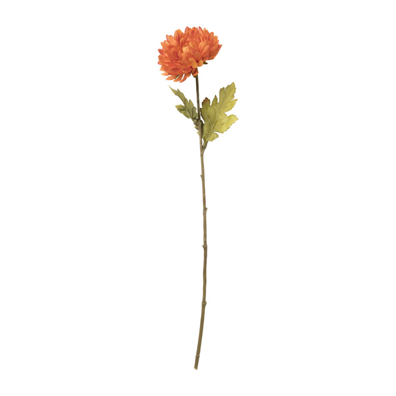 Chrysant - oranje - 58 cm