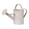 Decoratie gieter ijzer - taupe - 33x22x12 cm