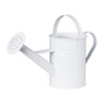 Decoratie gieter ijzer - wit - 33x22x12 cm