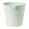 Bloempot met hengsel - groen - ø13x11.9 cm