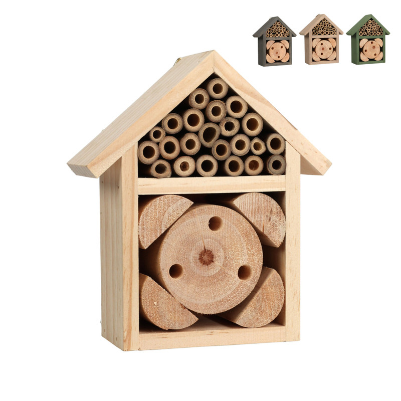 Insectenhotel - diverse varianten - 15x13x5 cm