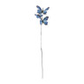 Vlinder op stok - diverse varianten - 12.5 cm