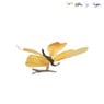 Vlinder op clip - diverse varianten - 12.5 cm