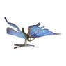 Vlinder op clip - diverse varianten - 12.5 cm