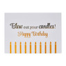 Wenskaarten gefeliciteerd - goudprint - set van 6