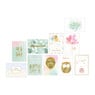 Wenskaarten gefeliciteerd - goudprint - set van 10