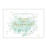 Wenskaarten gefeliciteerd - goudprint - set van 10