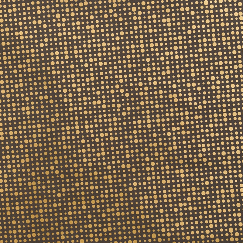 Cadeaupapier touch of gold - zwart/goud  - 200x70 cm 