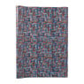 Cadeaupapier retro - blauw/oranje - 200x70 cm