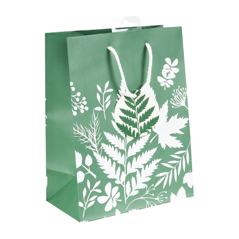 Kadotasje - Leaves - 18x23cm