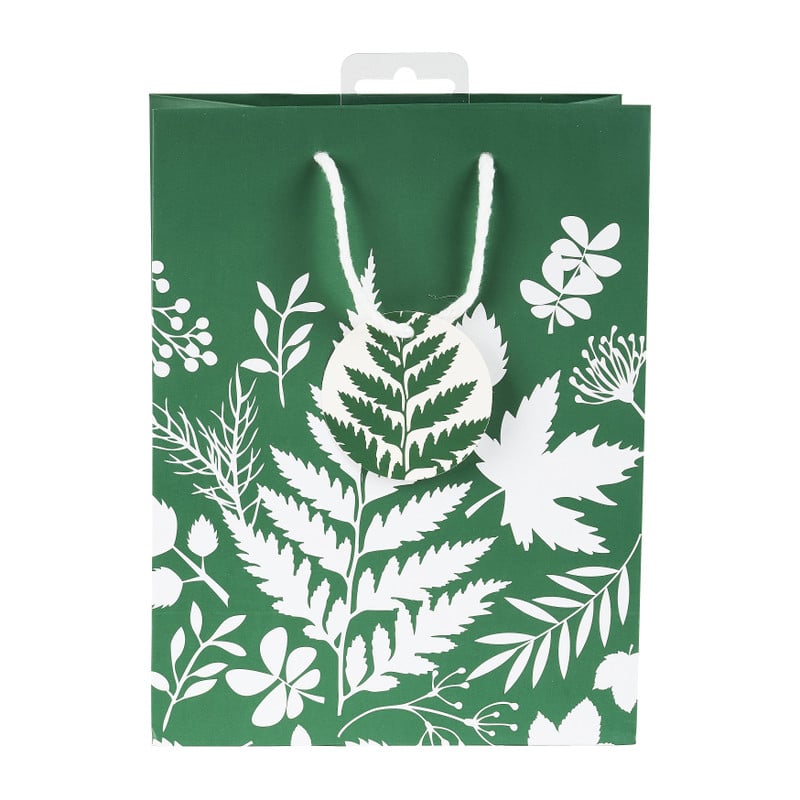 Kadotasje - Leaves - 18x23cm