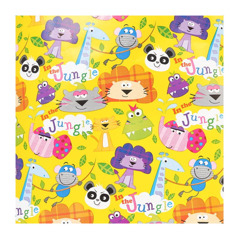 Cadeaupapier kids - diverse varianten - 200x70 cm