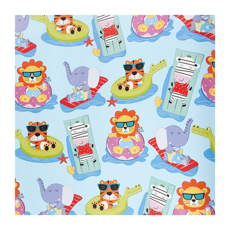 Cadeaupapier kids - diverse varianten - 200x70 cm
