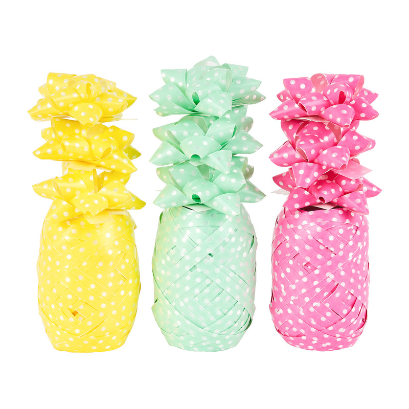 Kadolint - geel/mint/roze - set van 9
