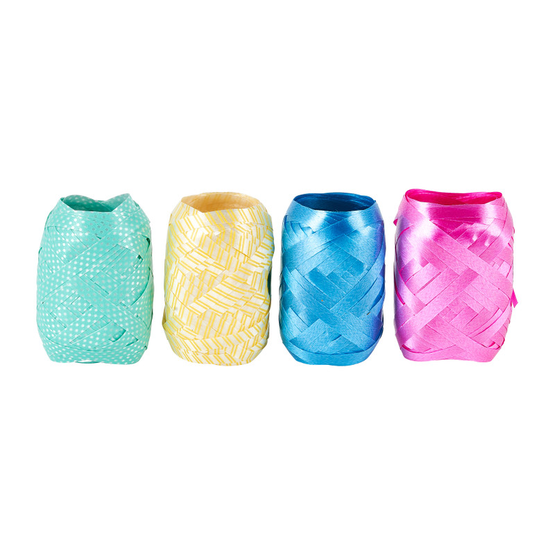 Cadeaulinten mix -  multikleur - set van 4