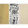 Inpakpapier kraft met print - diverse varianten - 70x200 cm
