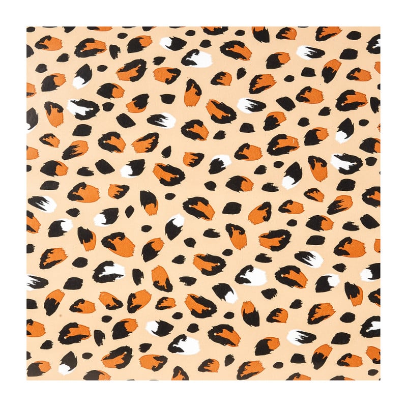 Inpakpapier leopard - bruin - 200x70 cm