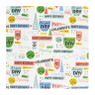 Inpakpapier happy birthday - 200x70 cm