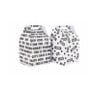 Vouwdoosjes cadeautjes - 11.5x11.5x19.5 cm - set van 2 