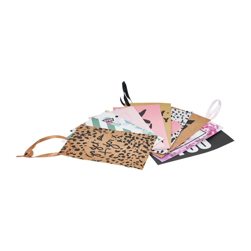 Cadeaukaartjes - diverse prints- set van 10