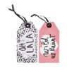 Cadeaulabels tekst - set van 10 