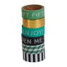 Washi tape - groen - set van 6