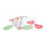 Cadeautasjes en stickervellen confetti - set van 8
