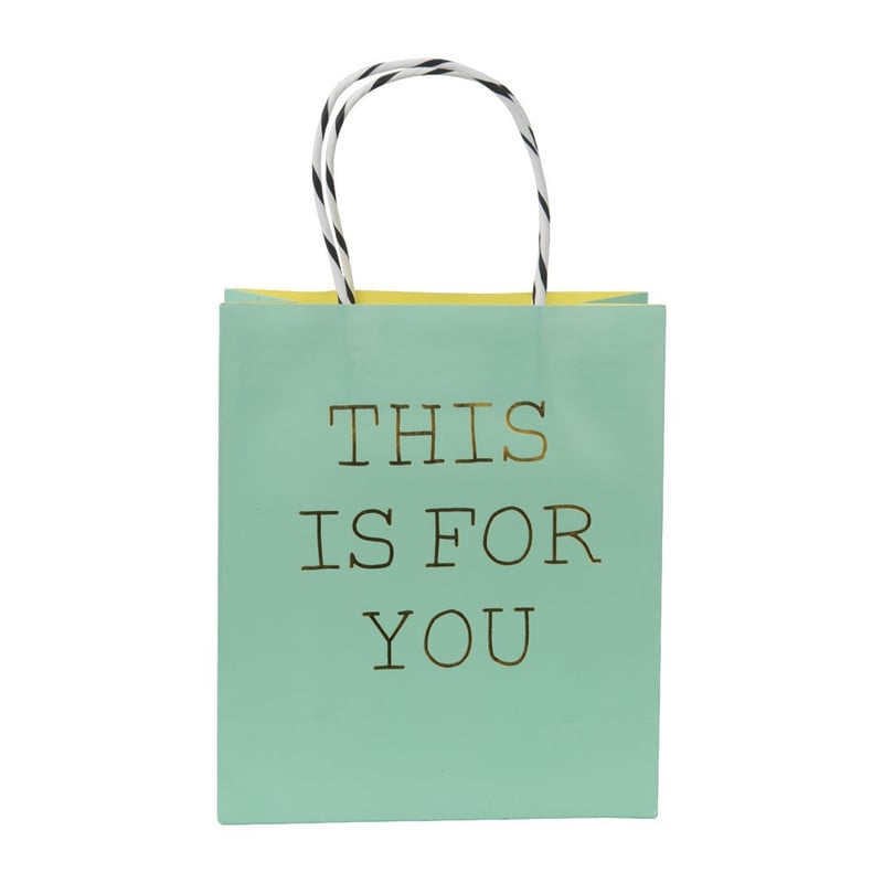 Cadeautasje - this is for you - 18x21 cm