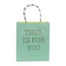 Cadeautasje - this is for you - 18x21 cm