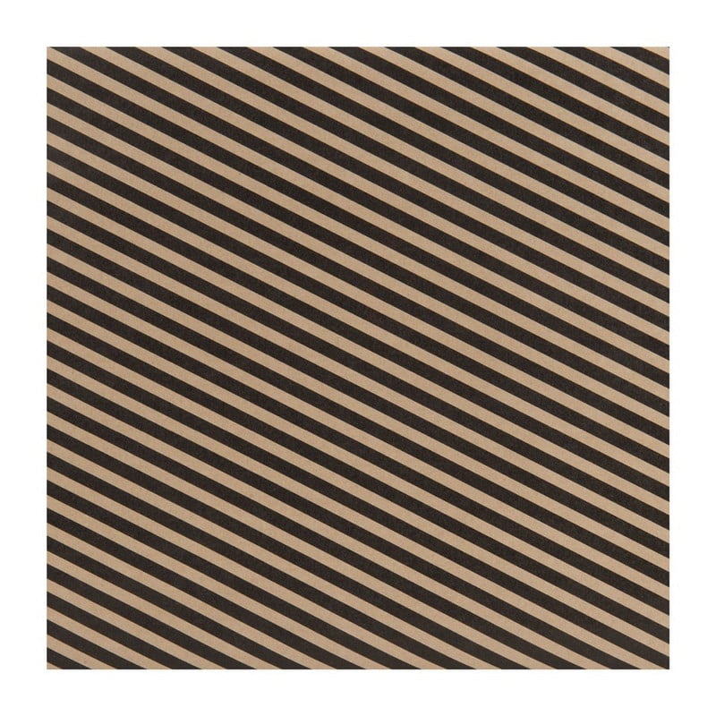 Inpakpapier - set van 3 - bruin/zwart