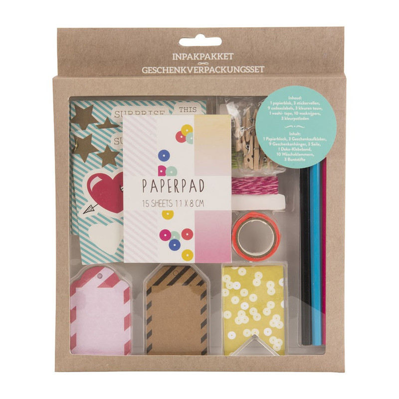 Cadeauverpakkingsset