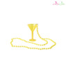 Cocktailglas ketting - diverse varianten