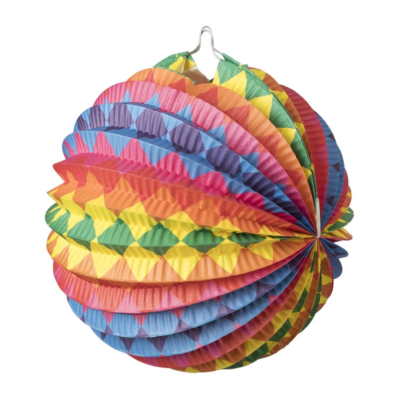 Papieren lampion - diverse varianten - 22 cm