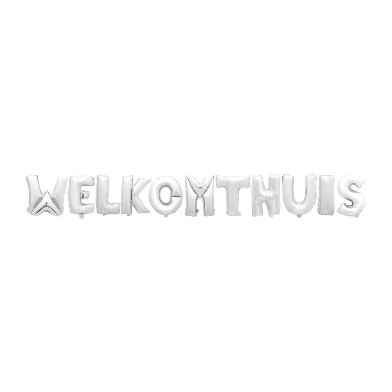 Folieballon - welkom thuis