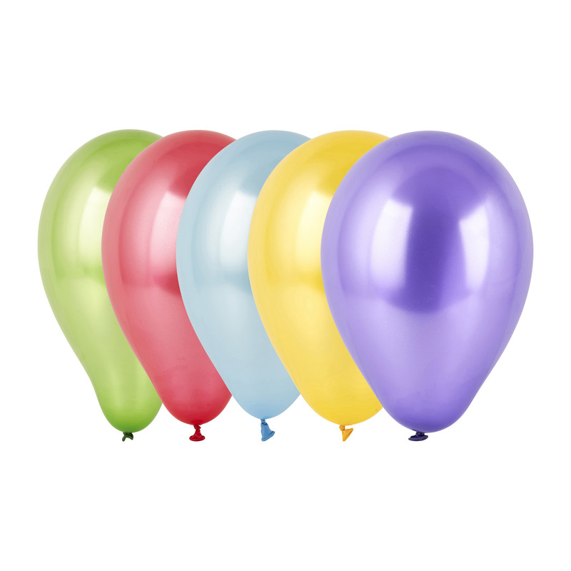 Ballonnen metallic - set van 50