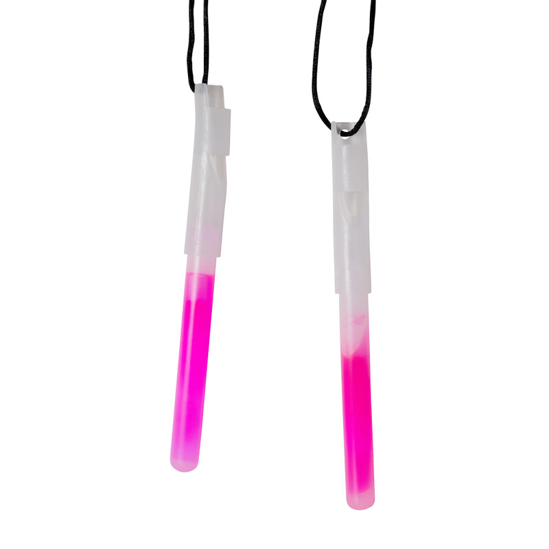Glow in the dark fluitje - set van 2 