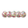 Confettiballon - gekleurd - 5 stuks