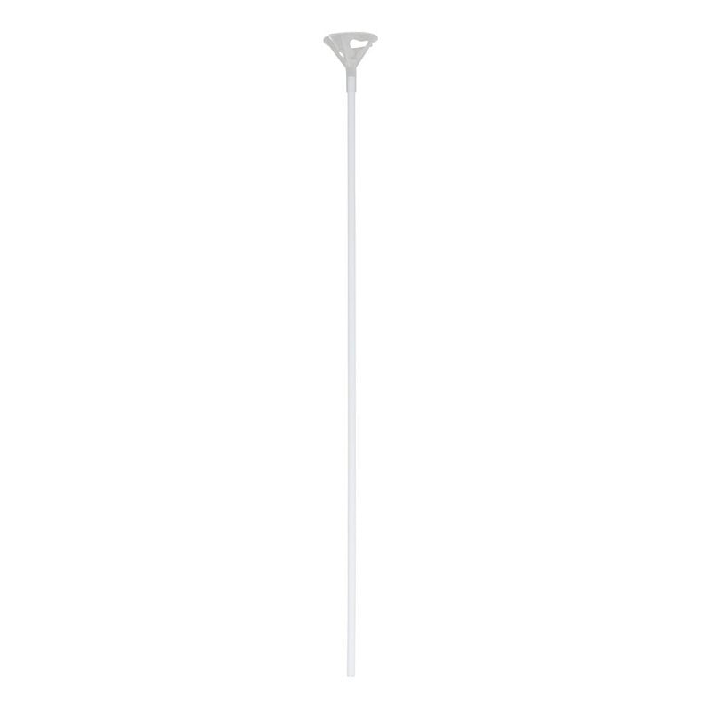 Ballon draagstaafjes - wit - 25 stuks