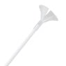 Ballon draagstaafjes - wit - 25 stuks