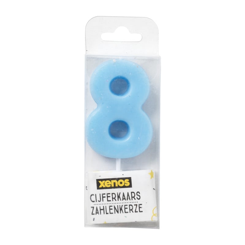 Cijferkaars 8 - diverse kleuren 