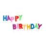 Kaarsjes happy birthday