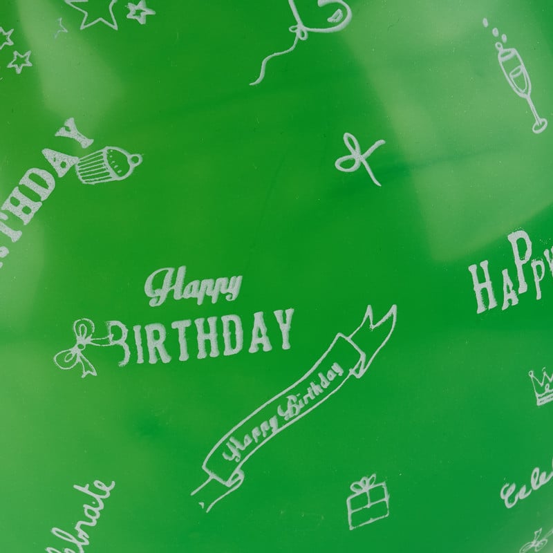 Ballon - happy birthday - 10 st