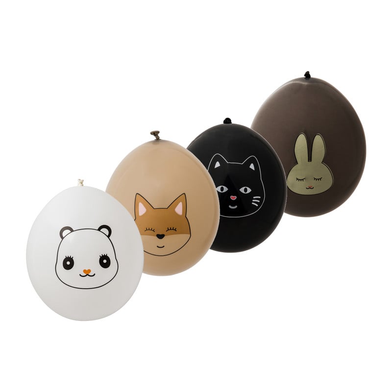Ballon diertjes - set van 8